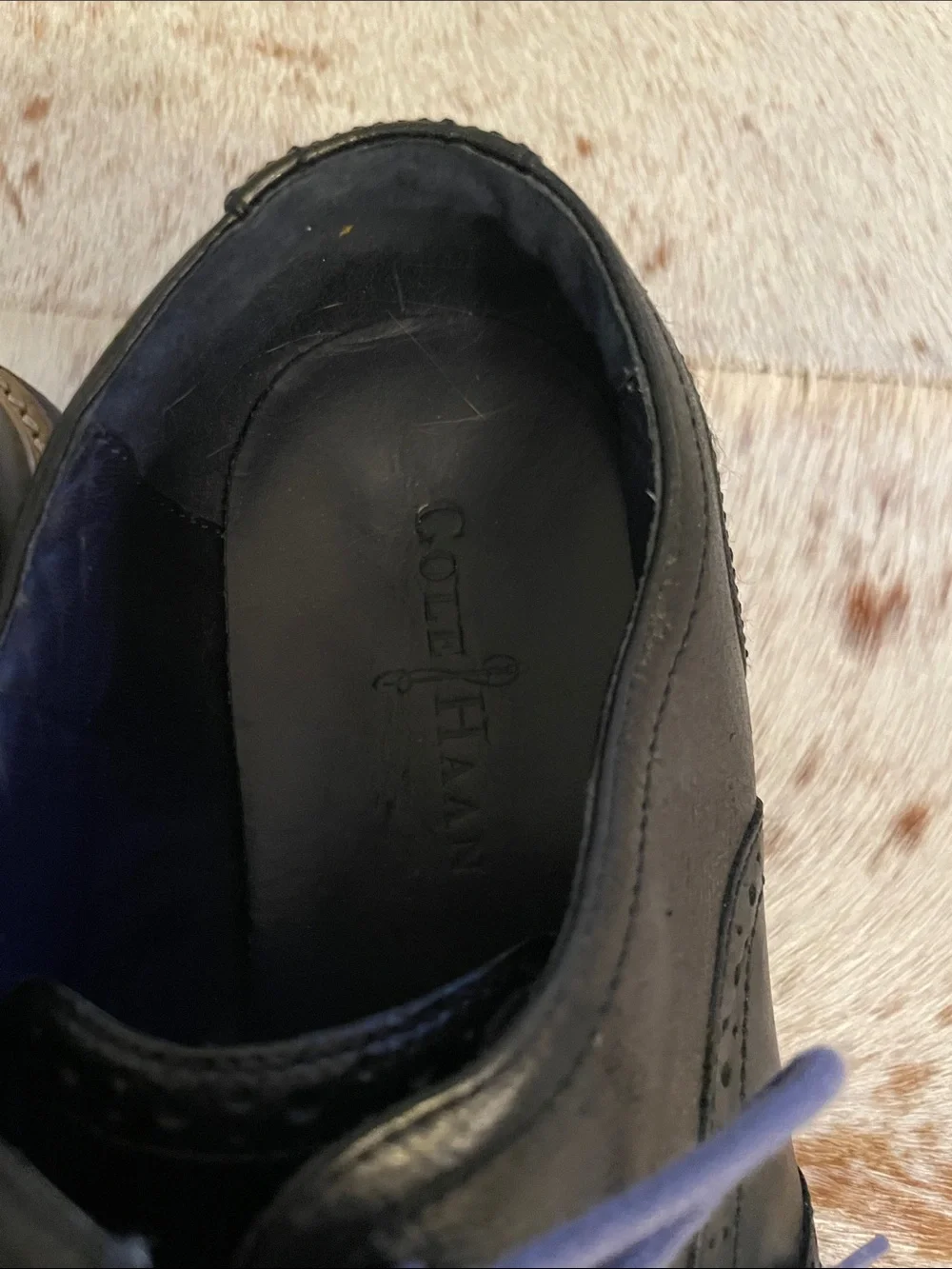 Cole Haan black leather